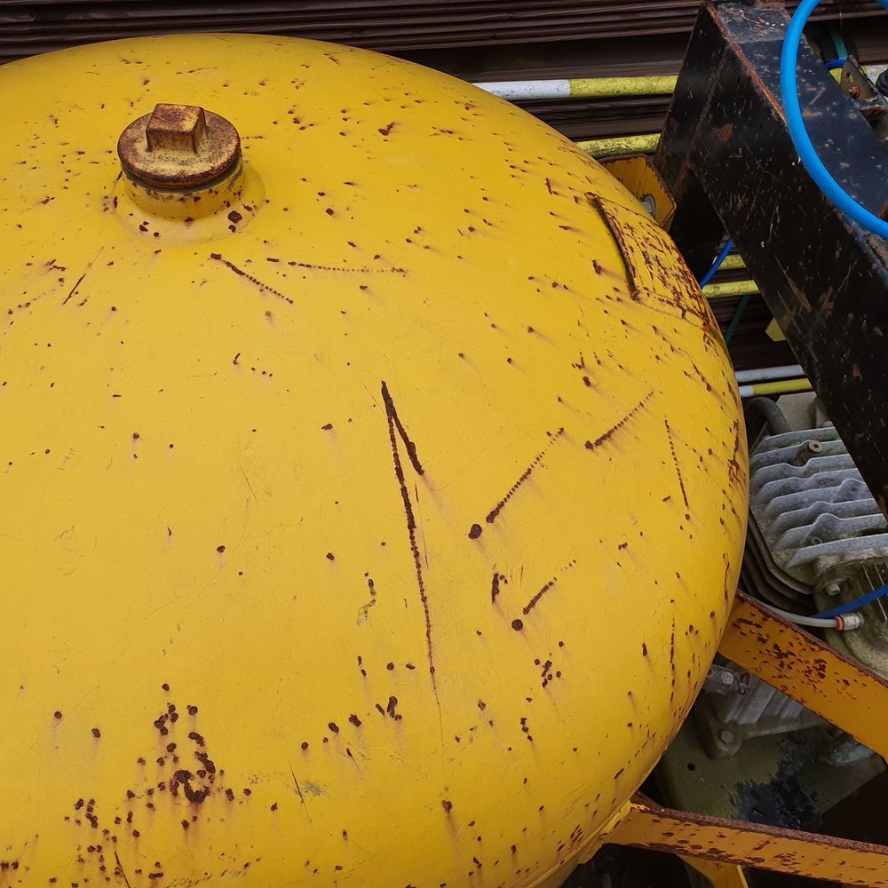 COMPRESSEUR Jaune AGRICOLE - Pour Prise de Force Bricolage