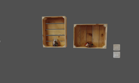 caisses de rangement ou étagères décoratives en bois . 10 Saint-Macaire-en-Mauges (49)