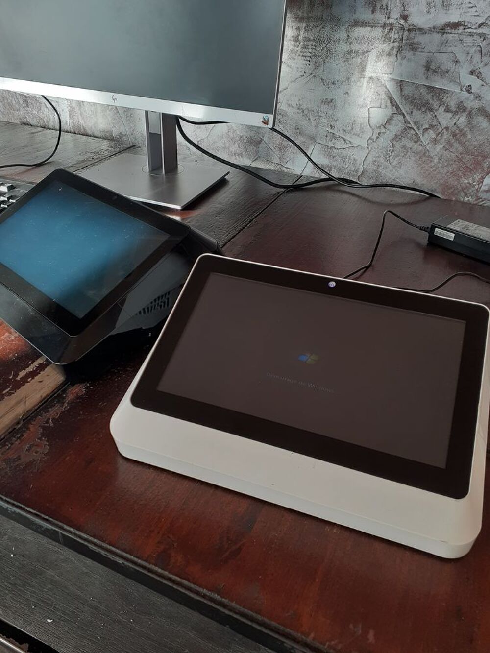 TPV OXHOO POS Device (Noir et Blanc) ? Terminal de Paiement Matériel informatique
