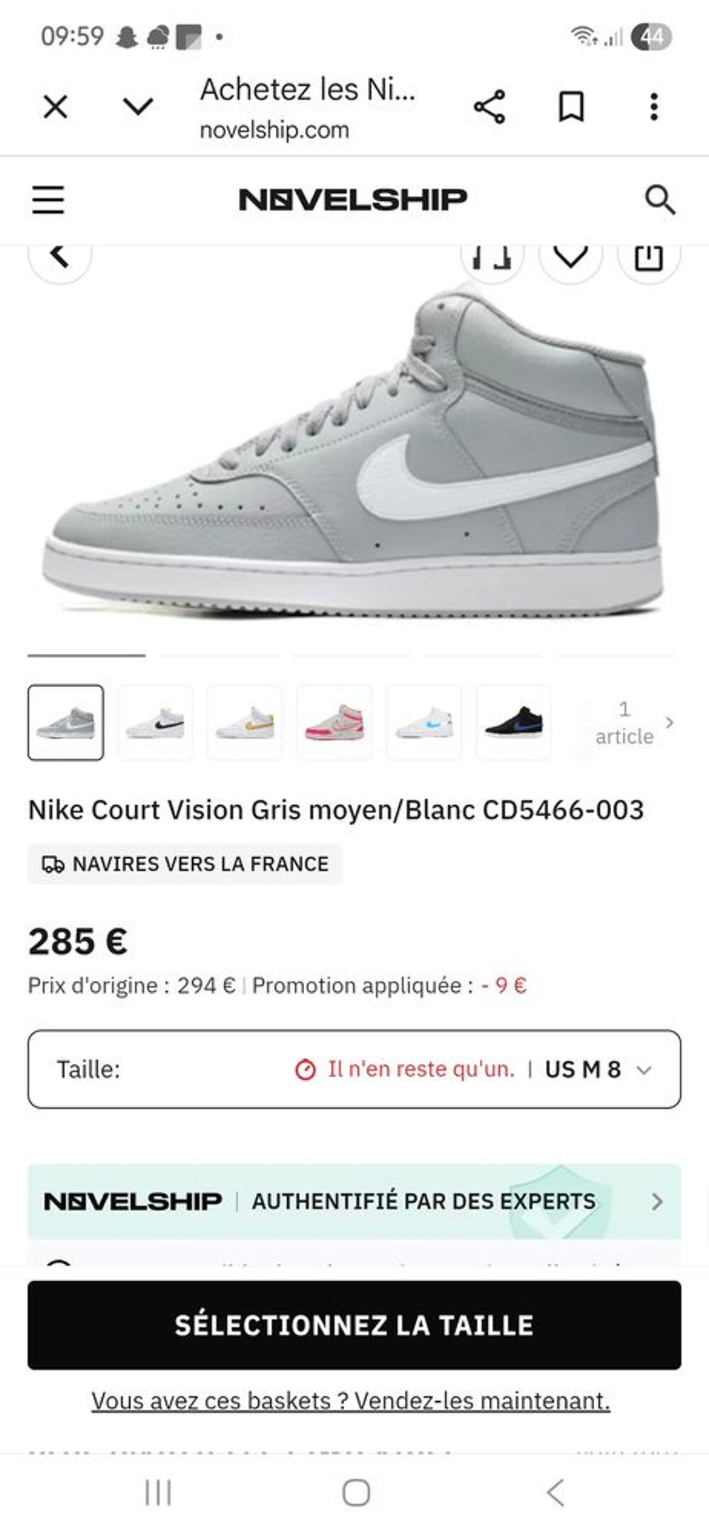 V&eacute;ritable NIKE Chaussures