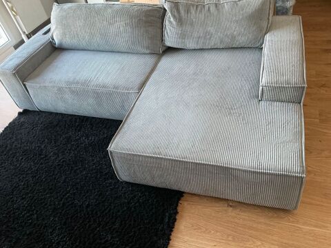 Canap� d'angle velours c�tel� convertible 
600 La Plaine St Denis (93)