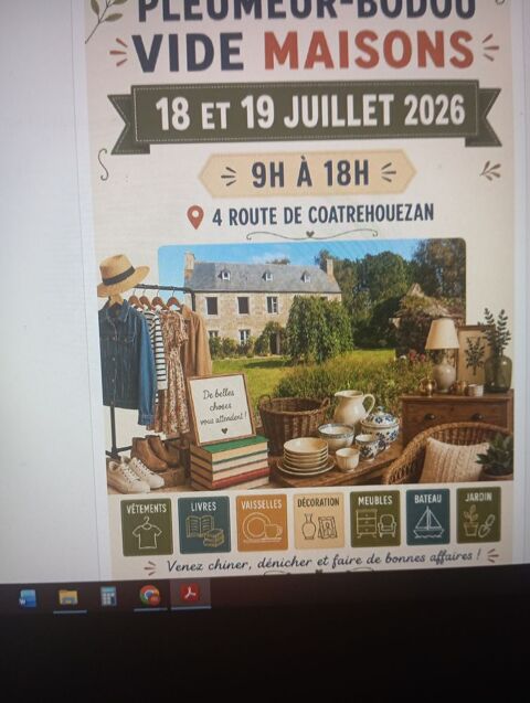 VIDE MAISONS ET GRENIERS 0 Ile Grande (22)