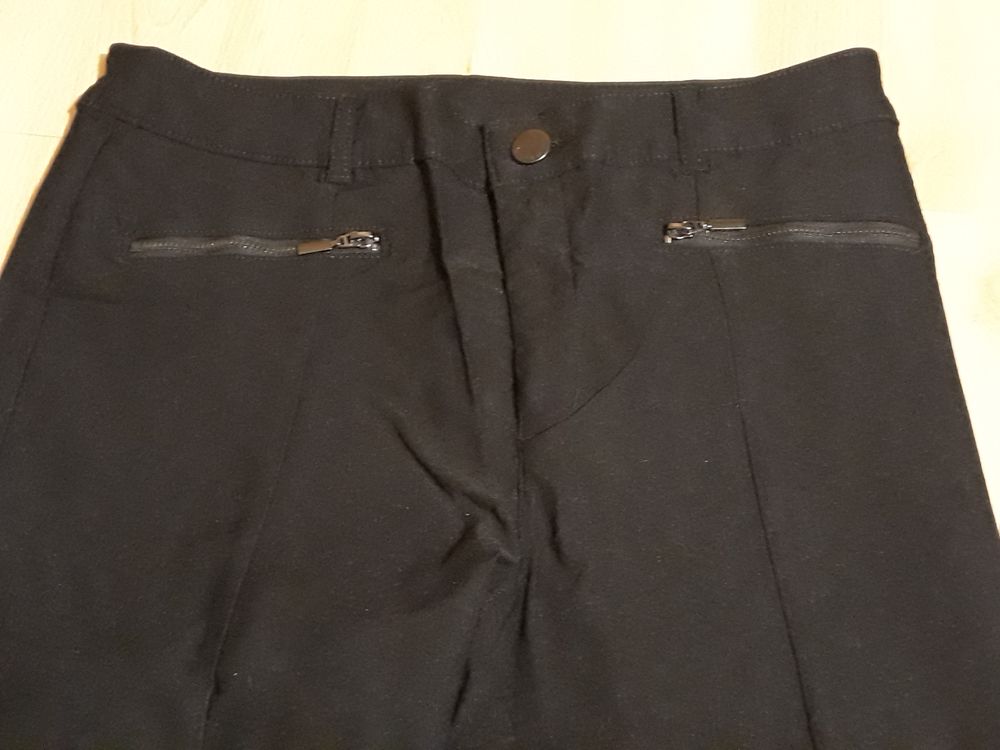 Pantalon noir stretch - C&amp;A - Taille 38 Vêtements