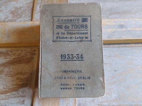 Annuaire de Tours et D�partement Indre et Loire 1933-1934 85 Loches (37)