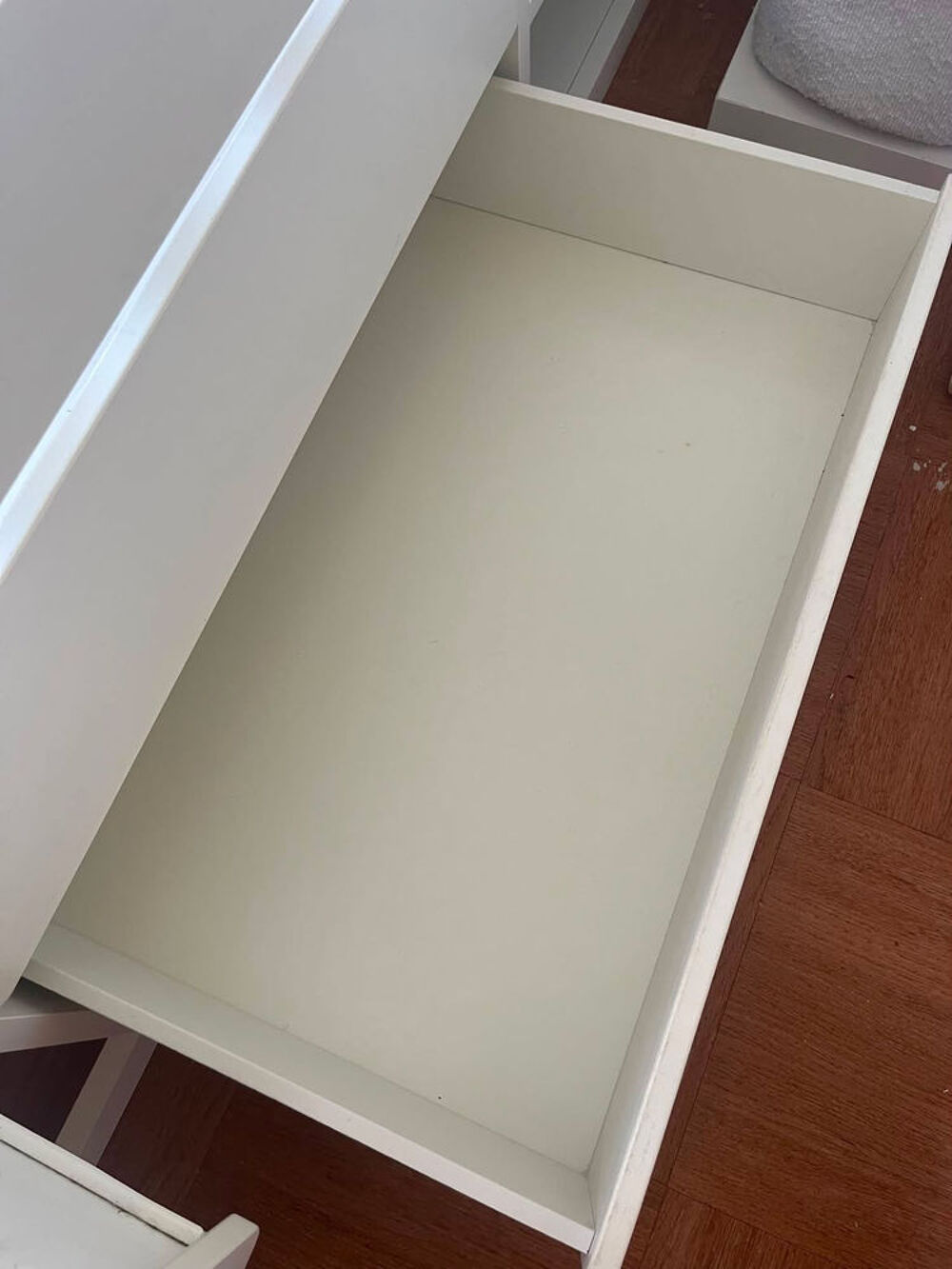 IKEA Cadre lit av rangt+sommier &agrave; lattes, blanc, 90&times;200 cm Meubles