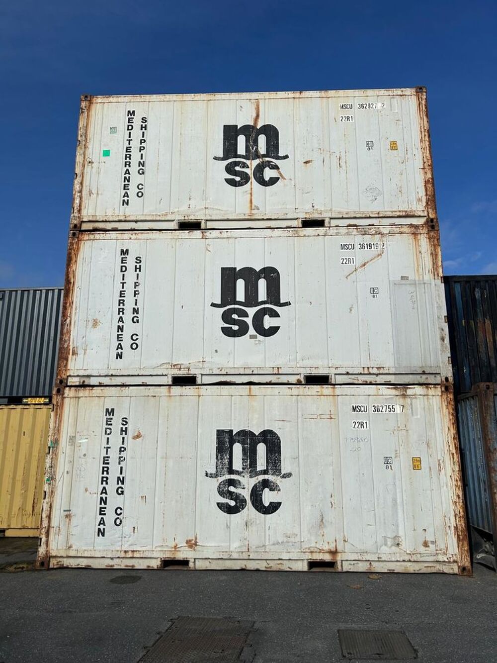 Containers, Conteneurs Maritimes Dry- Stockage ou Transport Bricolage