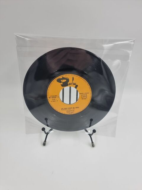 Vinyle 45 tours Poppys : La Vie c'est si Joli / Penelopie  1 Vulbens (74)