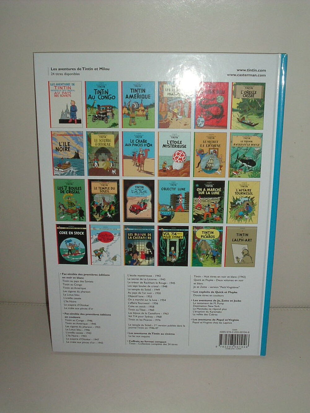 BD Tintin " Le Lotus Bleu " Livres et BD