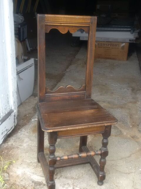 6 Chaises en bois massif 120 Montreuillon (58)