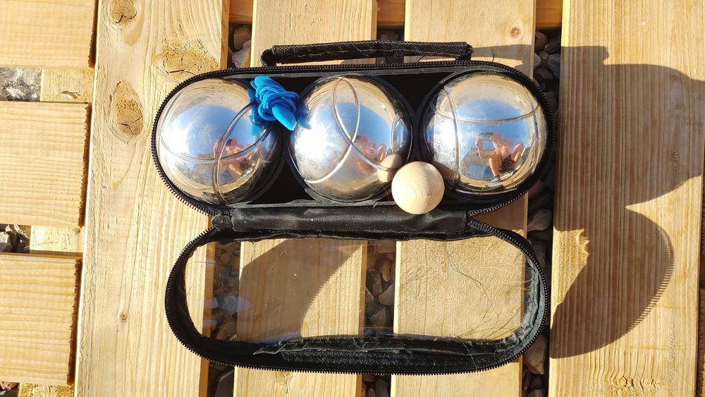 Set de P&eacute;tanque 6 Pi&egrave;ces Sacoche Verte, ou Noire Sports