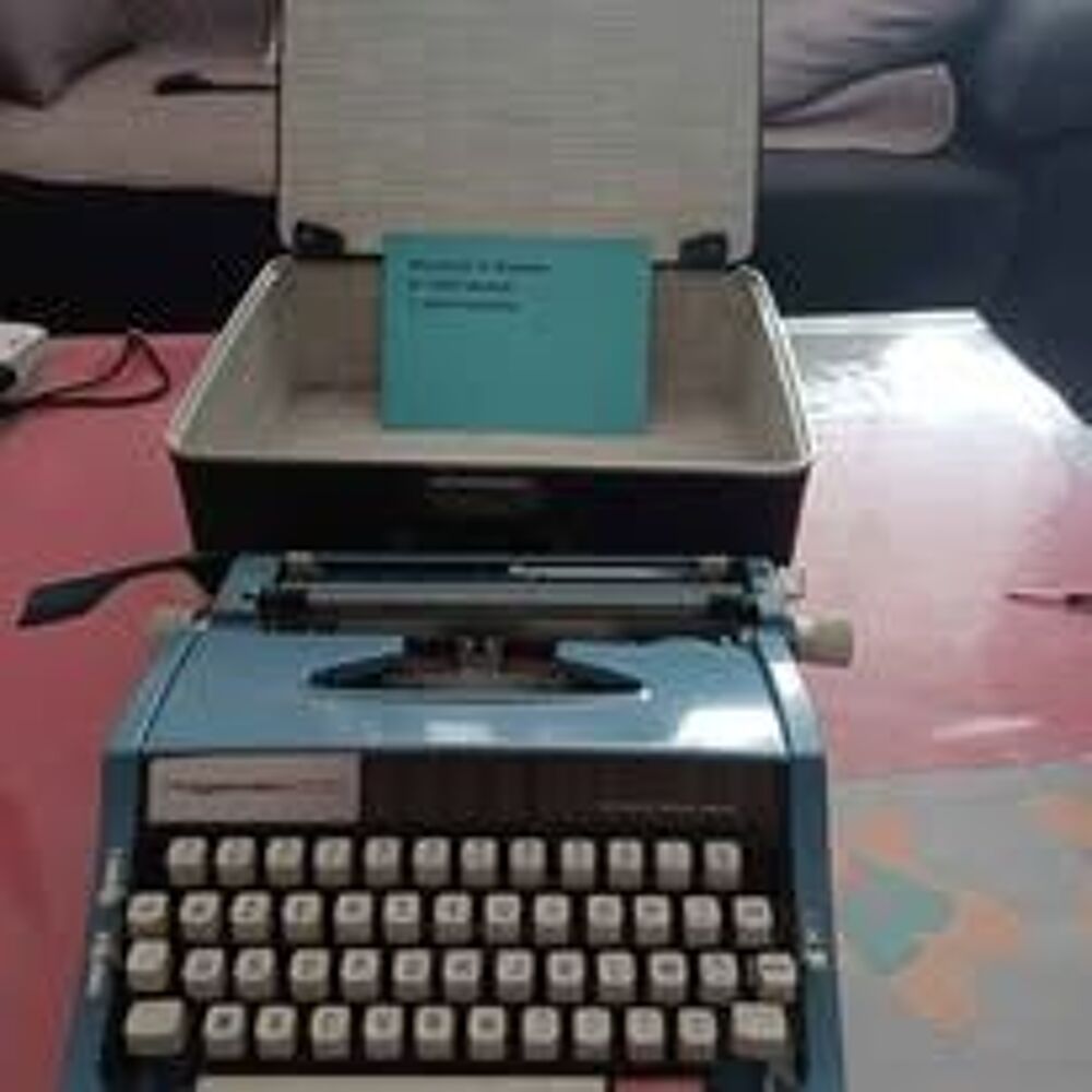 machine a &eacute;crire 