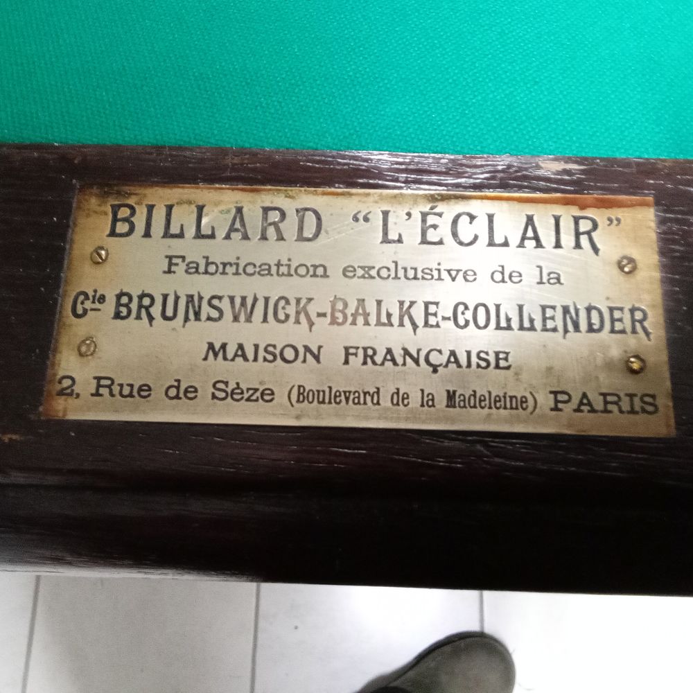 Billard fran&ccedil;ais Jeux / jouets