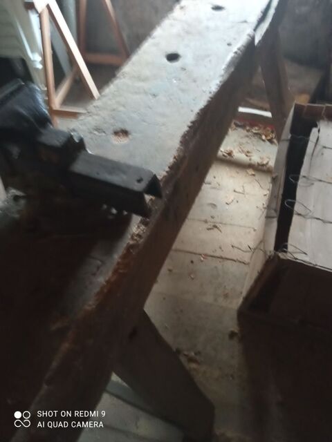 etablie en bois massif bon �tat , pour personne bricoleur 230 Peyrusse (15)