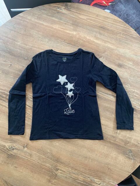 Tee shirt manches longues enfant fille Kiabi 3 Saleilles (66)