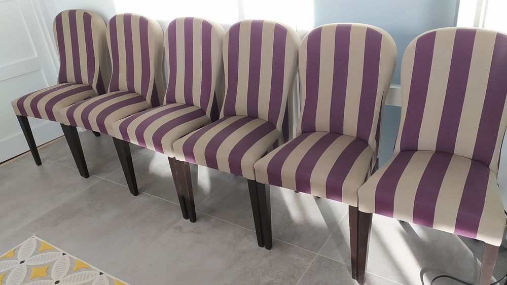 LOT DE SIX CHAISES Meubles
