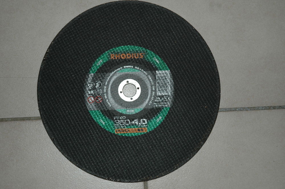  Disques &agrave; tron&ccedil;onner 
Bricolage