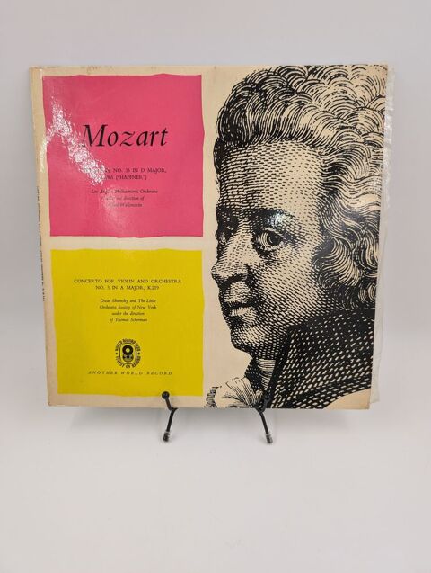 Vinyle 33 tours Mozart : Symphony NO. 35 in D Major K.385  5 Vulbens (74)