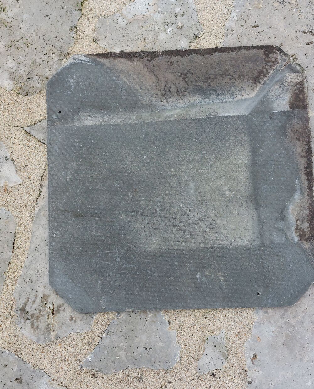 ardoise fibre ciment 40 x40 Bricolage