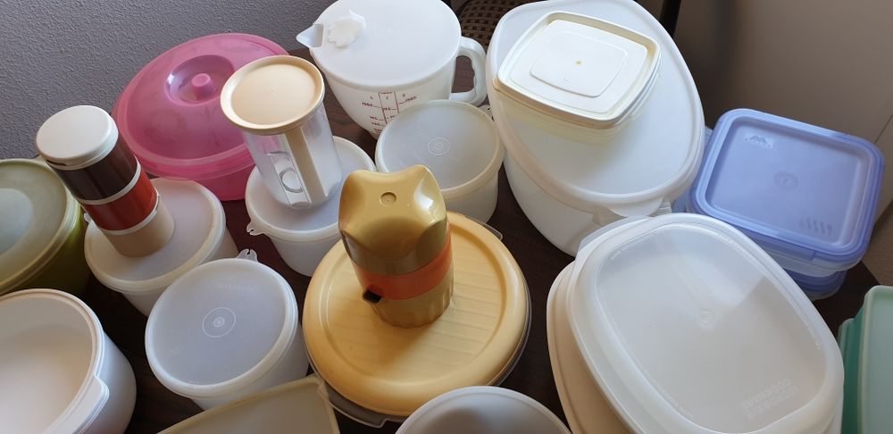 Lot de TUPPERWARE Dcoration