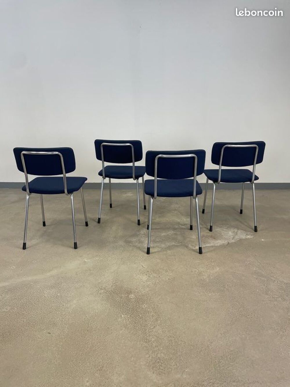 Chaises Gispen, ann&eacute;es 50, Pays Bas LIVRAISON POSSIBLE Meubles
