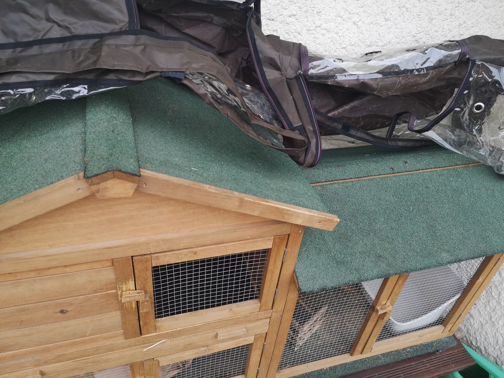 Maison en bois pour lapin Jardin