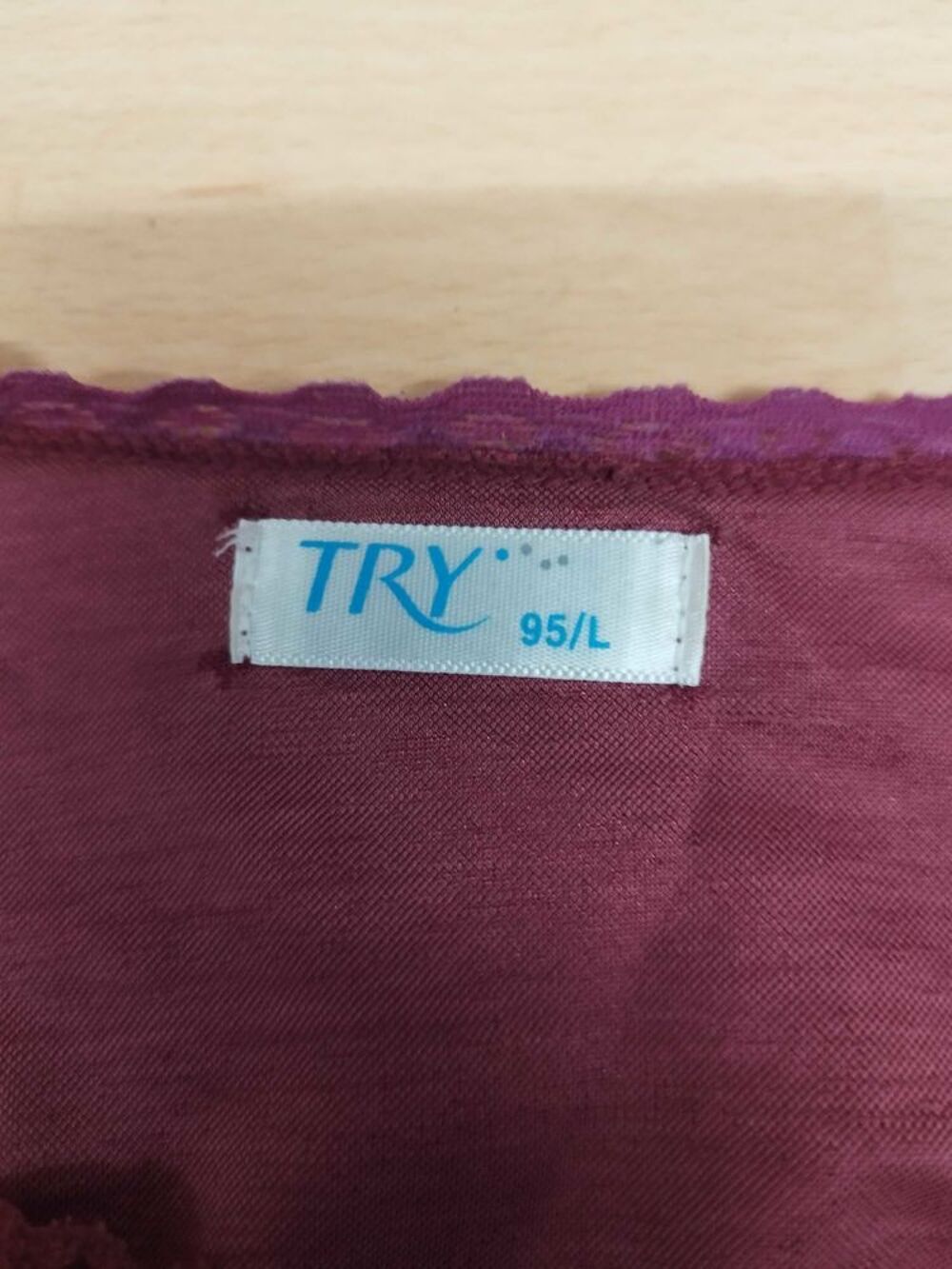 haut femme TRY taille L Vêtements