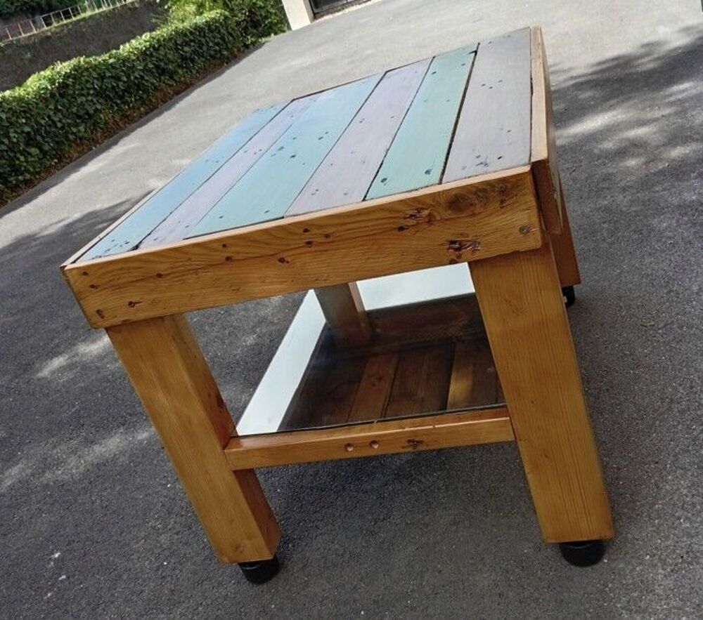 Table basse en bois pour salon de jardin Meubles