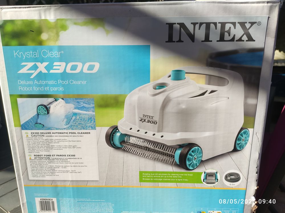 Robot nettoyeur pour piscine hors sol Jardin