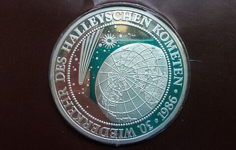 Mdaille commmorative, argent 999 / 35 grammes, neuve, 1986 100 Strasbourg (67)