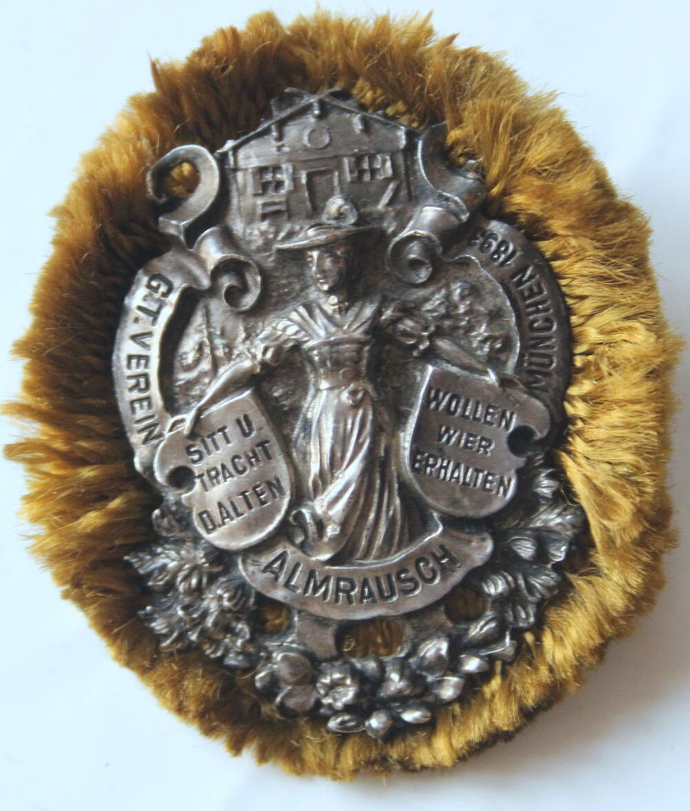 Badge Max Kremhelmer, Munich 1893
