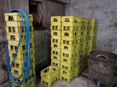 Casiers jaunes pour stockage bouteilles viticoles 6 L'Étoile (39)