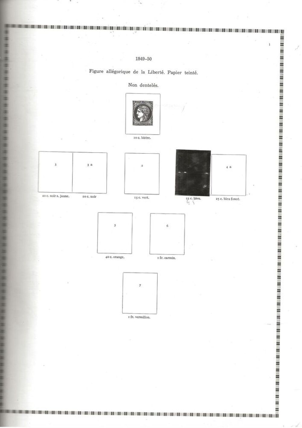 Album timbre yvert tellier 1849-1956 