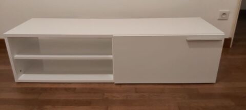 Meuble bas blanc laqu� brillant 35 Gaillon (27)