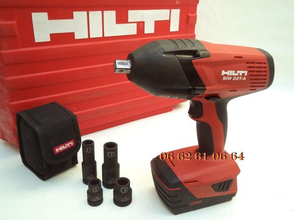 Boulonneuse &agrave; chocs HILTI 22V Bricolage