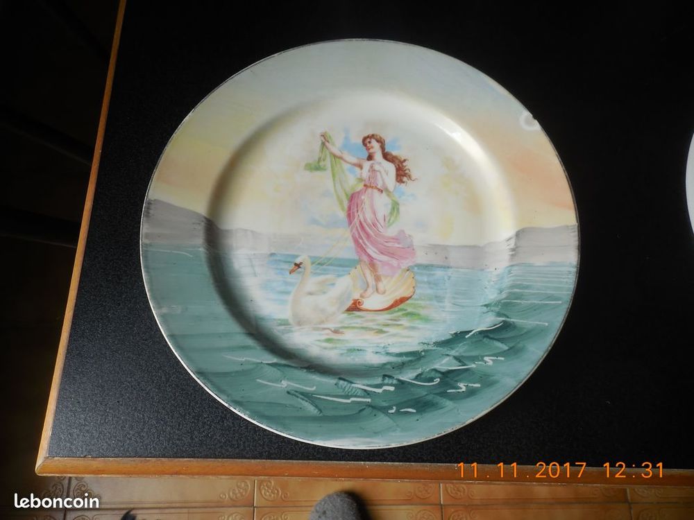 assiette porcelaine vintage
