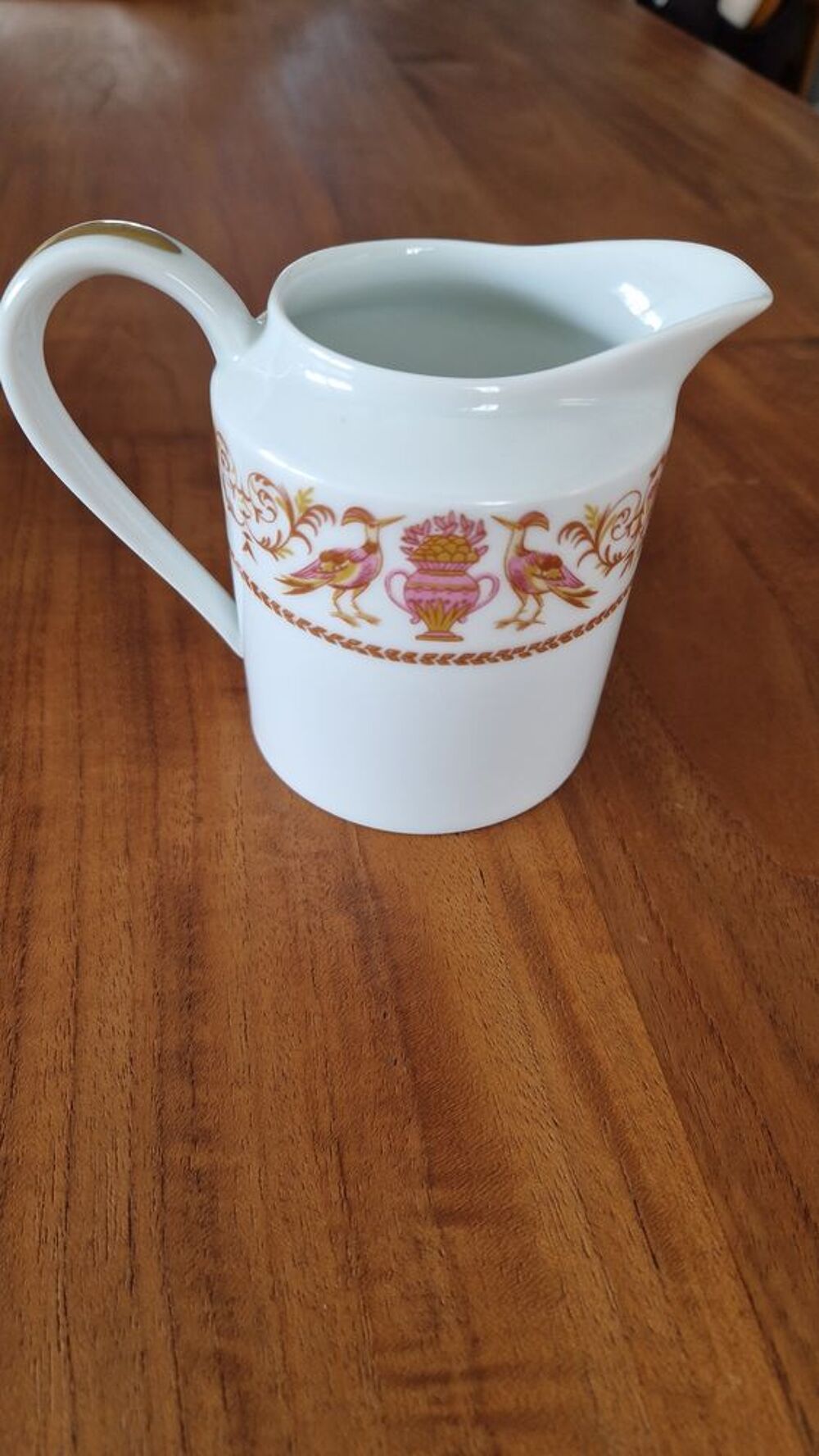 Sucrier et pot &agrave; lait en porcelaine fine Limoges Chastagner Cuisine