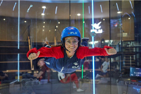 SAUT EN CHUTE LIBRE chez IFLY FRANCE 50 Rive-de-Gier (42)