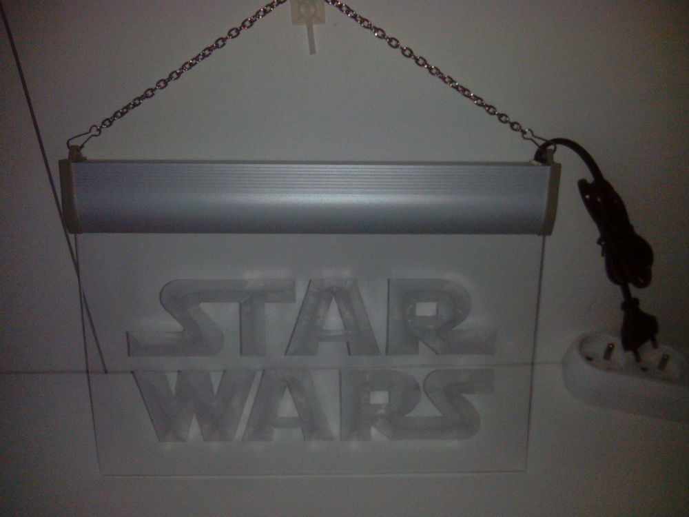 Enseigne lumineuse rare Star War Jeux / jouets