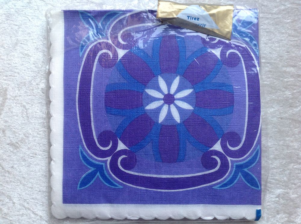 25 SERVIETTES EN PAPIER DE SOIE FIN VINTAGE Envoi Possible
Décoration