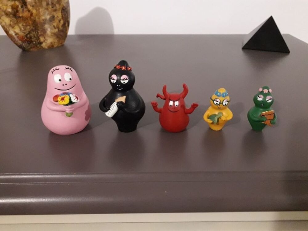 lot de 5 figurines BARBAPAPA de Plastoy Jeux / jouets