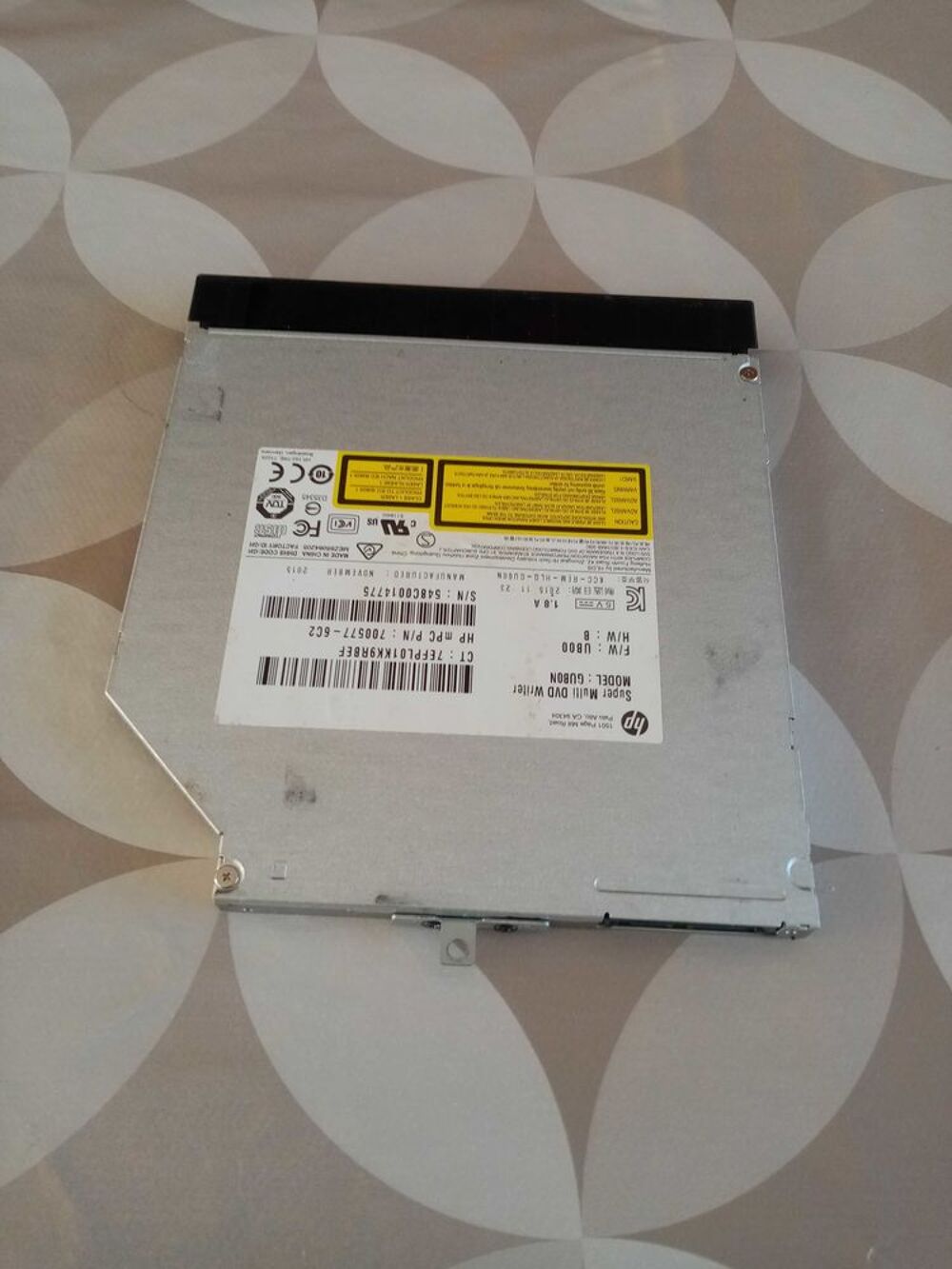 super multi dvd Writer hp notebook 15-af119nf Matériel informatique