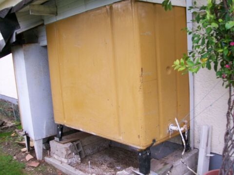 CUVE A MAZOUT  1500 L + UNE DE 600
Chaudi�re de chauffage  0 Lagorce (33)