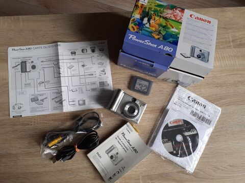 Appareil Photo Canon Power Shot A 80. 35 Le Vernois (39)