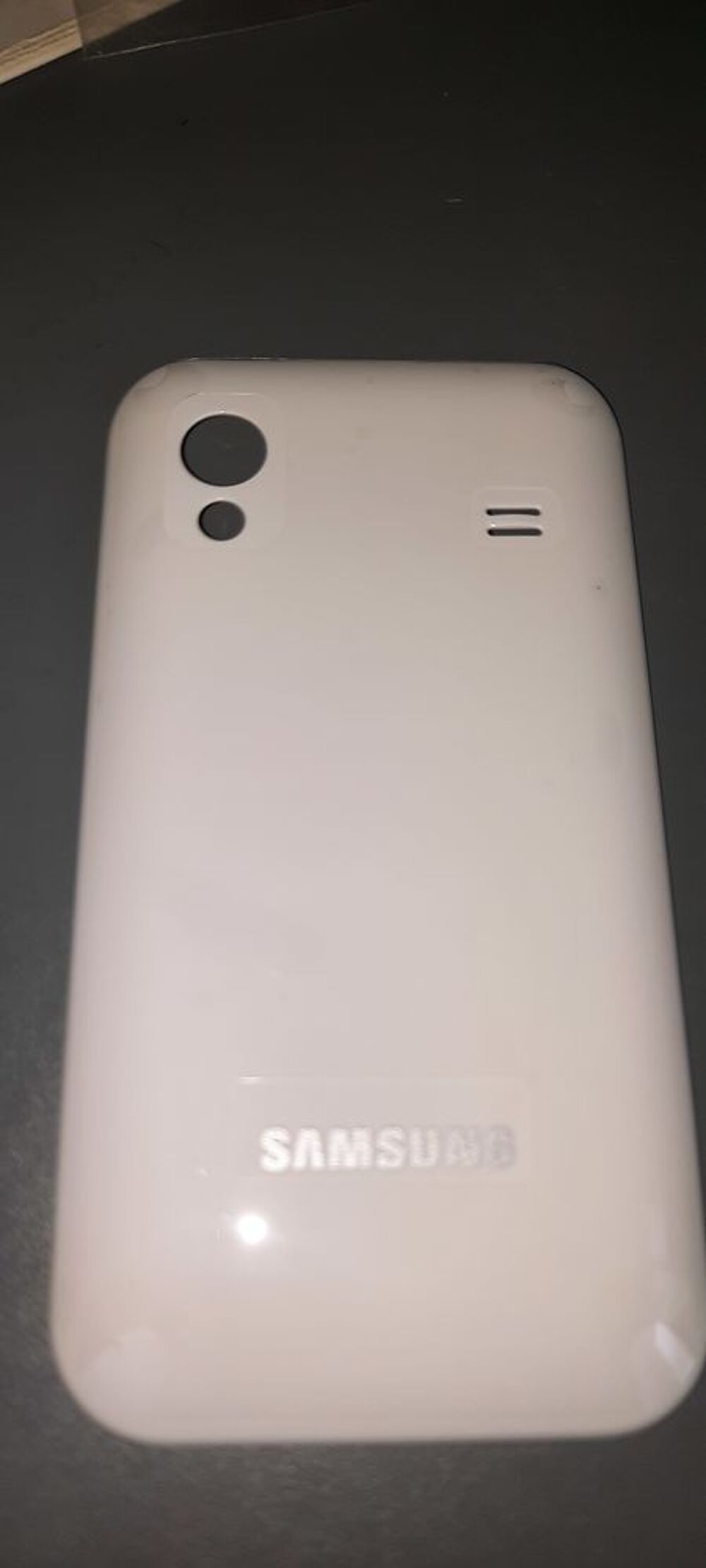 Coque T&eacute;l&eacute;phone SAMSUNG Galaxy ACE GT-S5830 Blanche Téléphones et tablettes