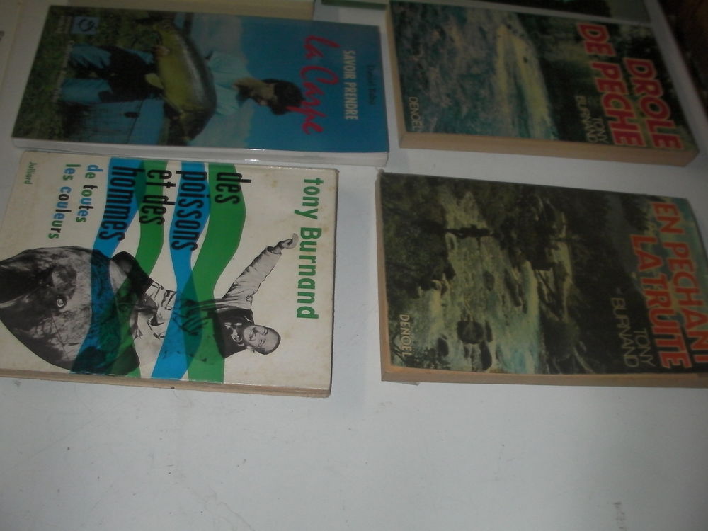 7 LIVRES DE P&Ecirc;CHE N&deg; 248 &agrave; 254 Livres et BD