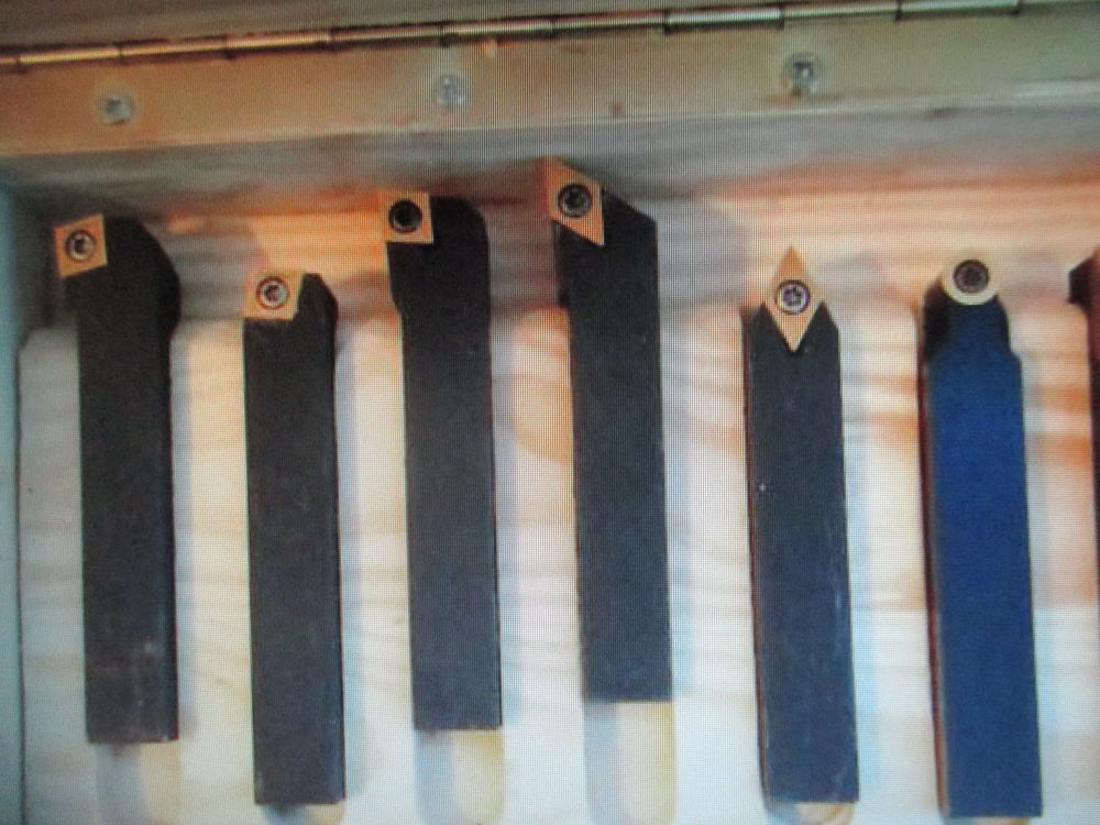 11 outils de tour a m&eacute;taux carr&eacute; de 16 mm 120 plaquettes
Bricolage