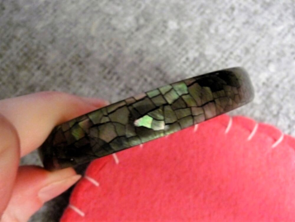 Bracelet en Nacre et Pierre de 1,2 cm de large-Neuf- Scooter Bijoux et montres