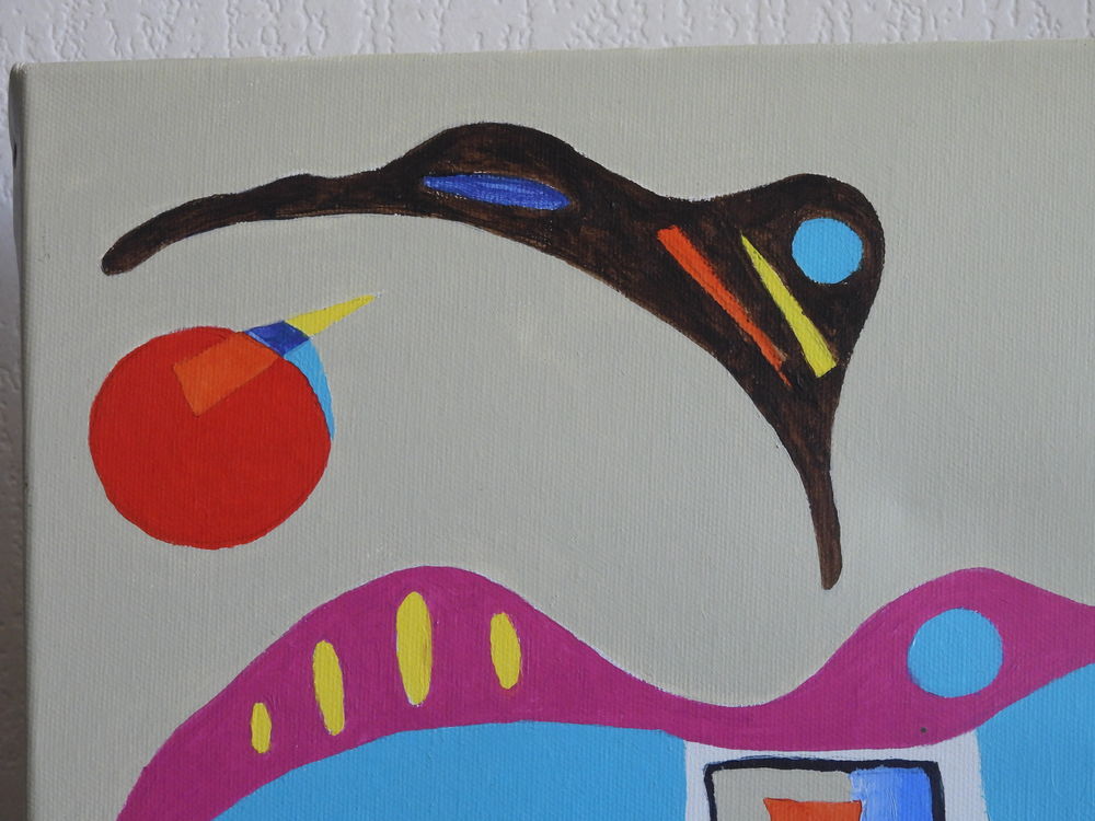 Tableau acrylique sur toile - Festival Décoration