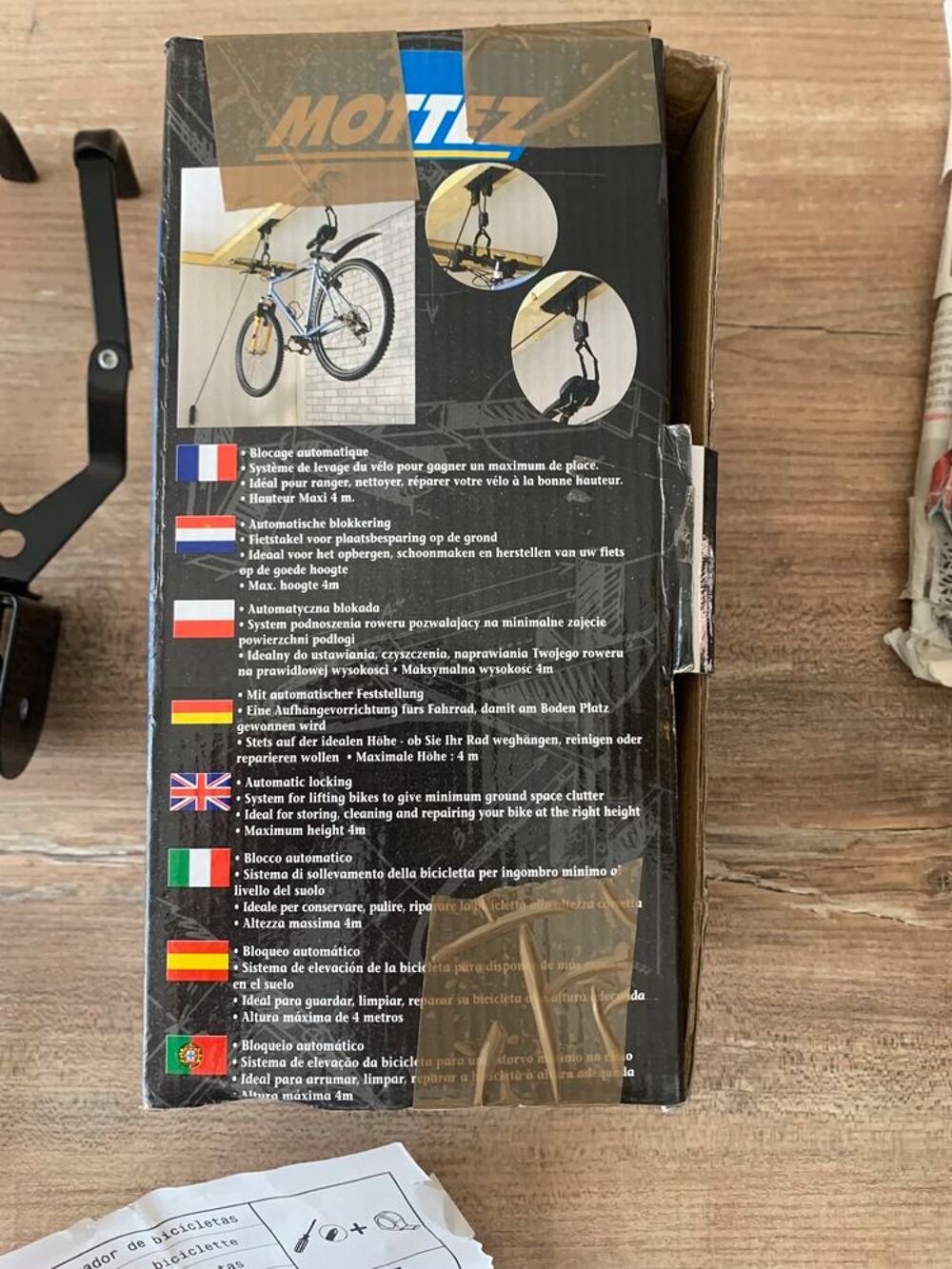 Support / L&egrave;ve v&eacute;lo avec blocage automatique " Sports