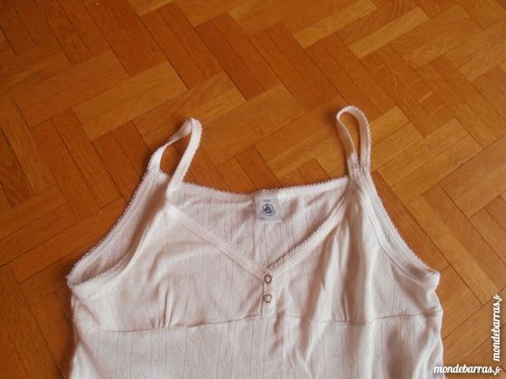 D&eacute;bardeur fille blanc Petit Bateau (50) Vêtements enfants